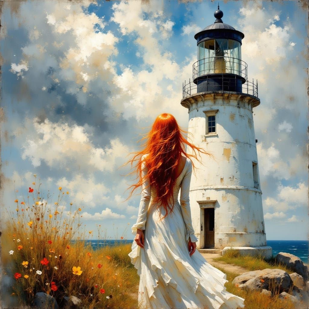 She walks and waits...  by @BlueDreamSkipper