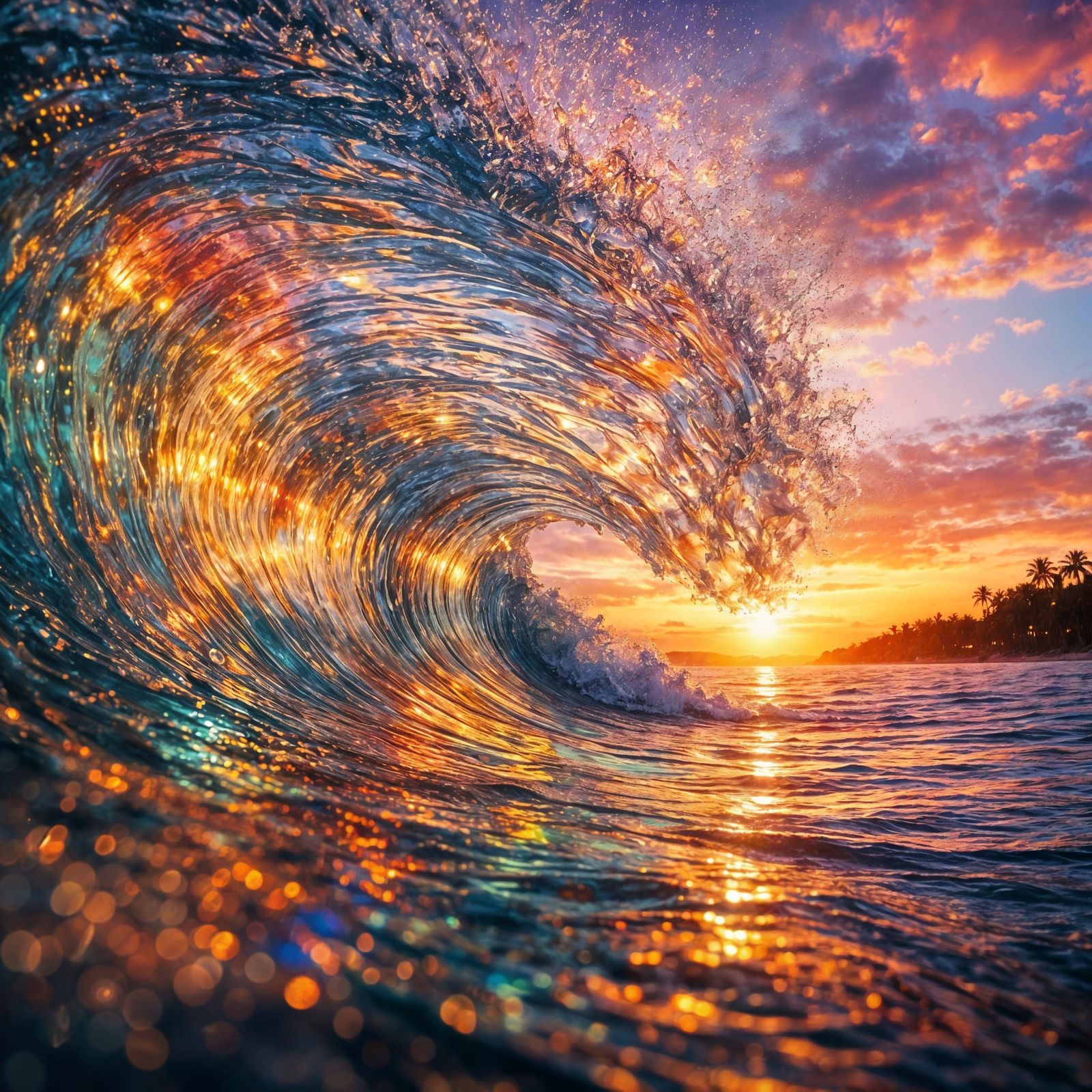 Paradise Wave  by @MyWayNator - NC Hype Crew Member