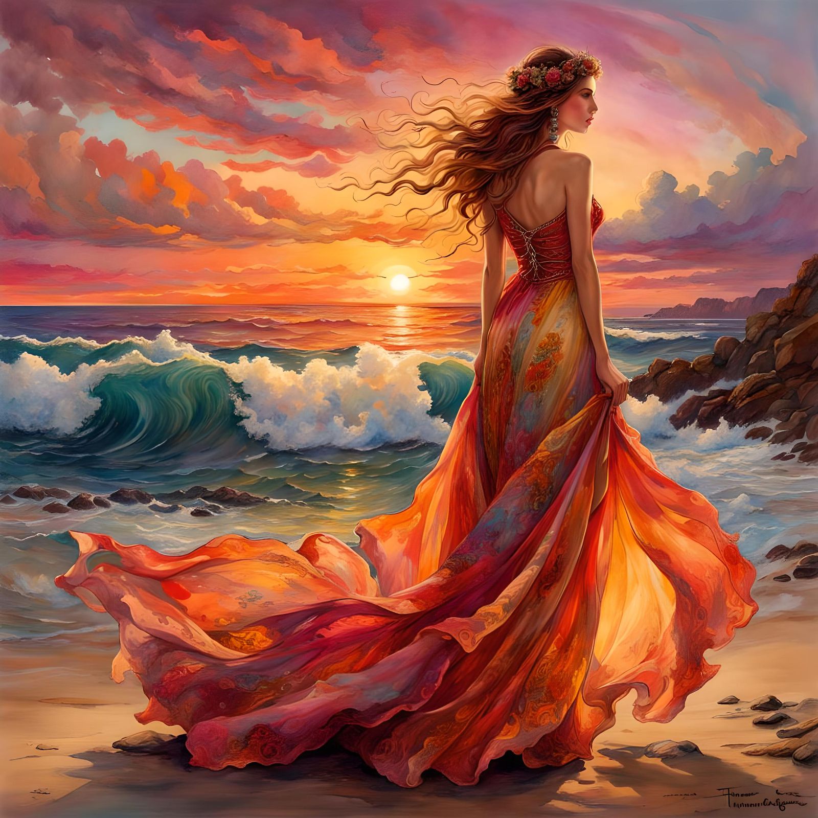 Sunset   by @Happy Jack