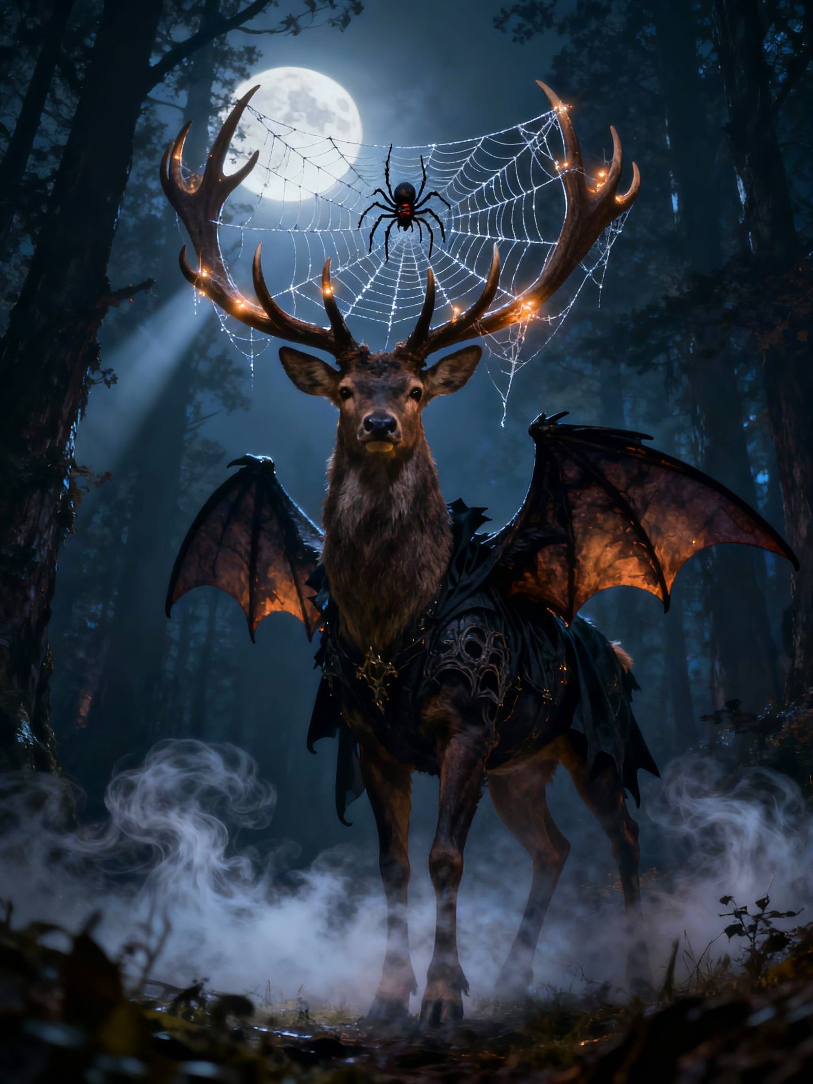 Spirit of the Web and Wing  by @Mart Thunderdark