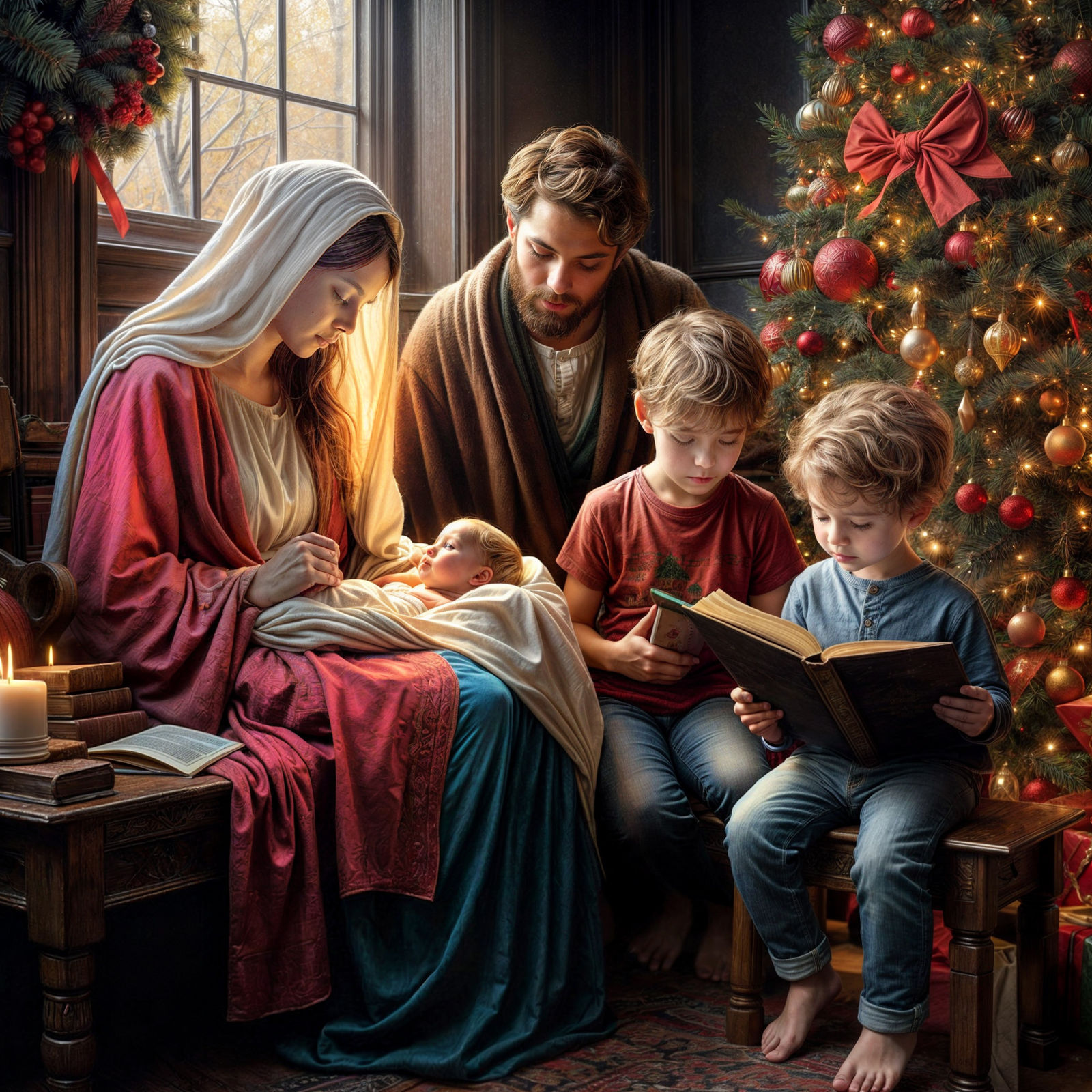 For a child has been born for us; a son has been given to us. Christmas Story  Isaiah 9:6  by @undefined