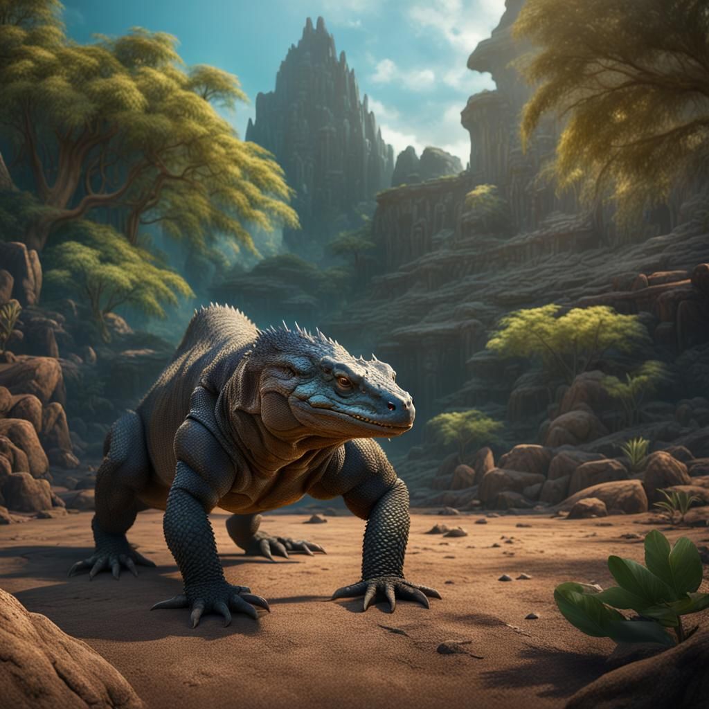 komodo dragon