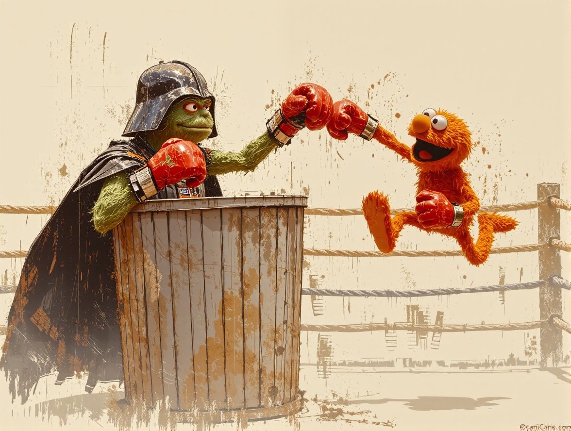 Darth Grouch the boxer.