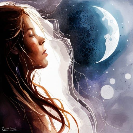 The Girl & The Moon