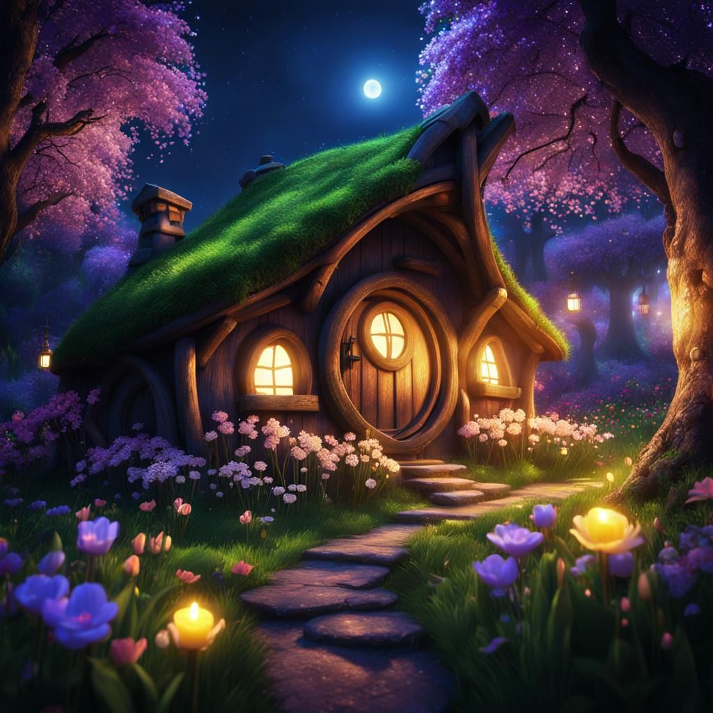 Fairytale house - AI Generated Artwork - NightCafe Creator