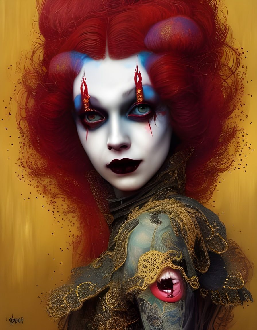 Clown - AI Generated Artwork - NightCafe Creator