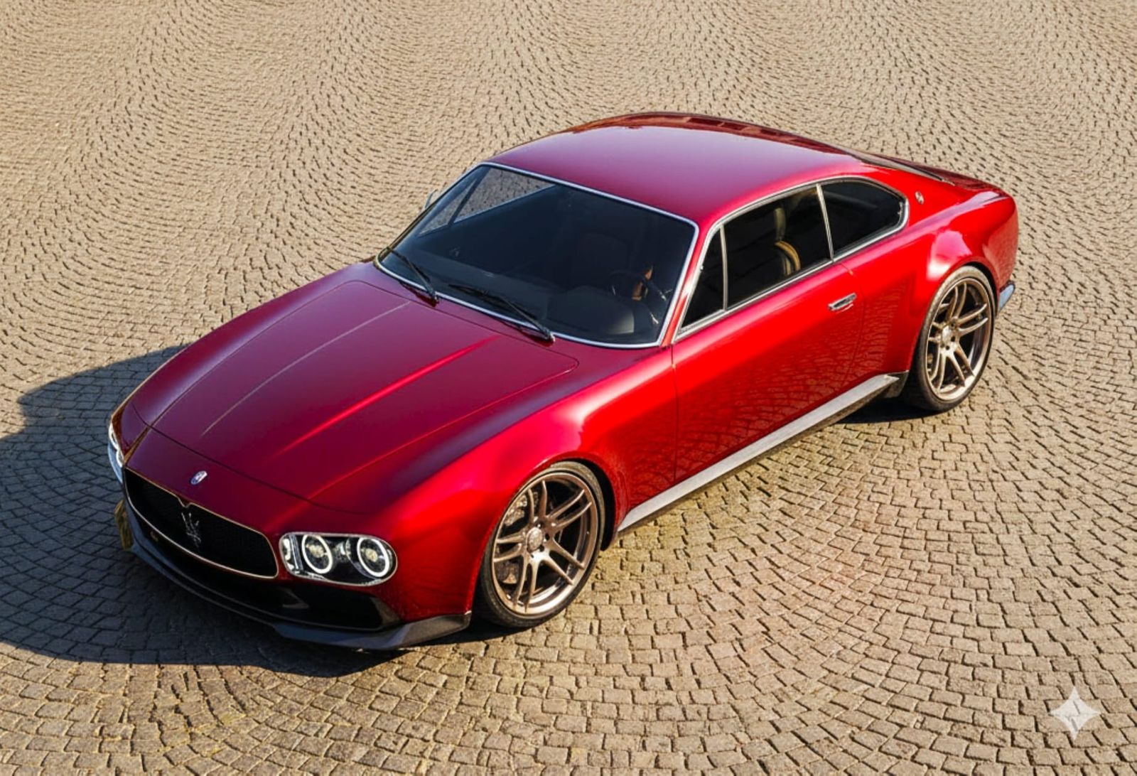 Maserati Monterey 3.0 Bi-Turbo (Reimagined 1967 Maserati Mex...