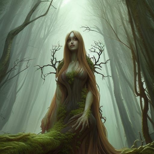 Forest Spirit - AI Generated Artwork - NightCafe Creator