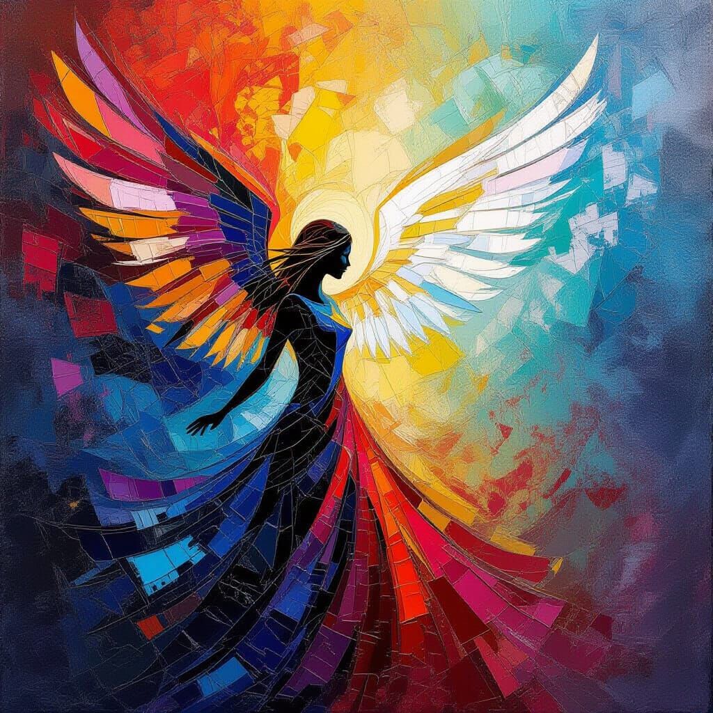 Angel has come for peace and freedom   by @Steve Dufour