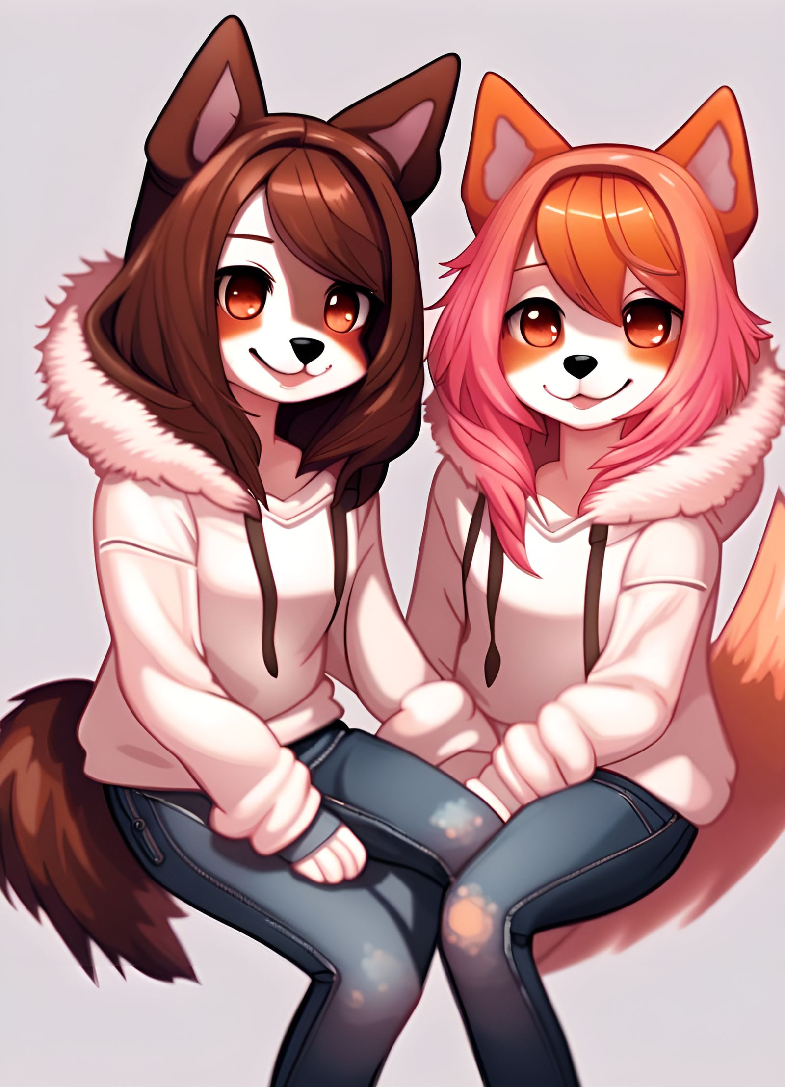 The canine twins