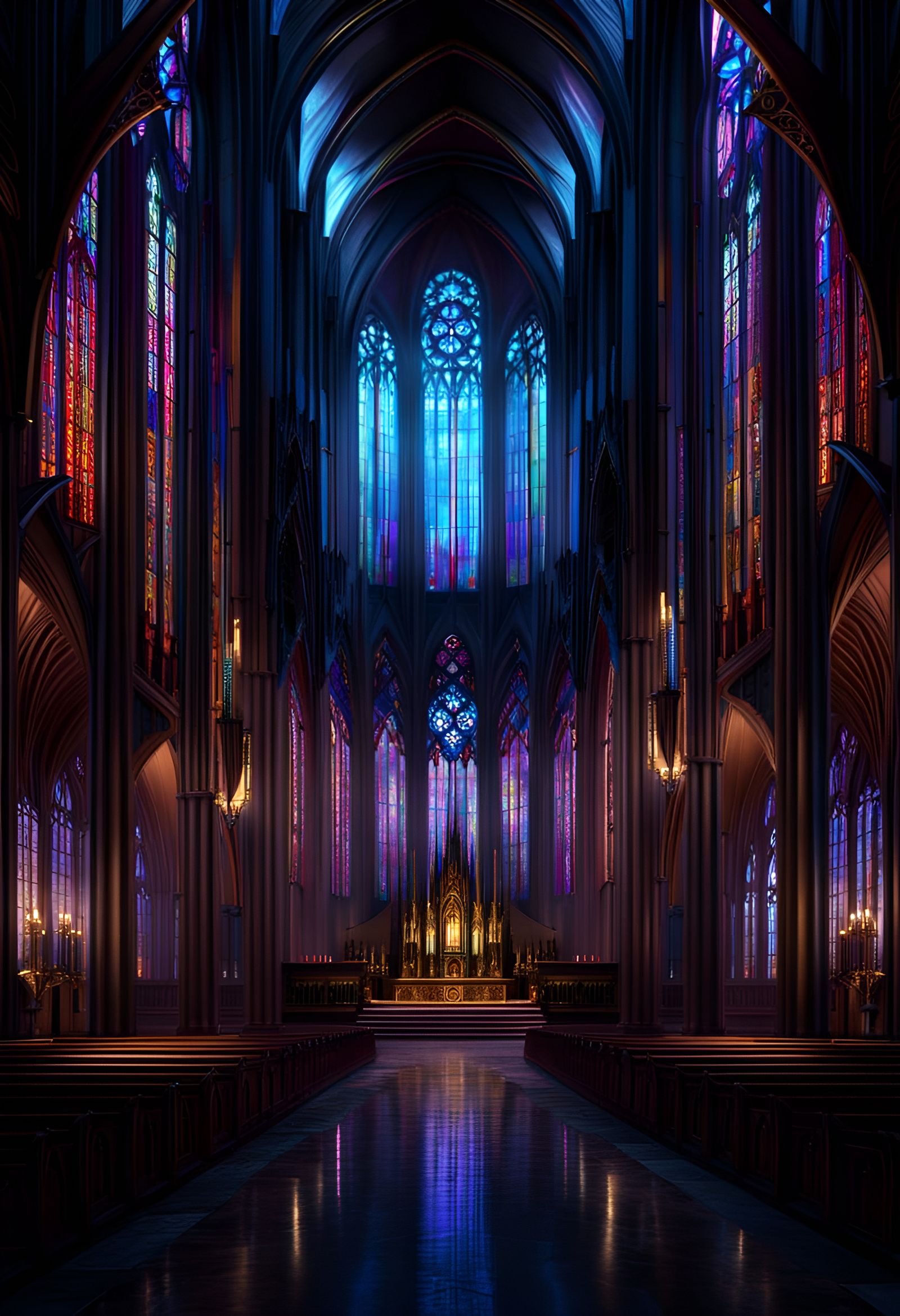 Cathedral - AI Generated Artwork - NightCafe Creator