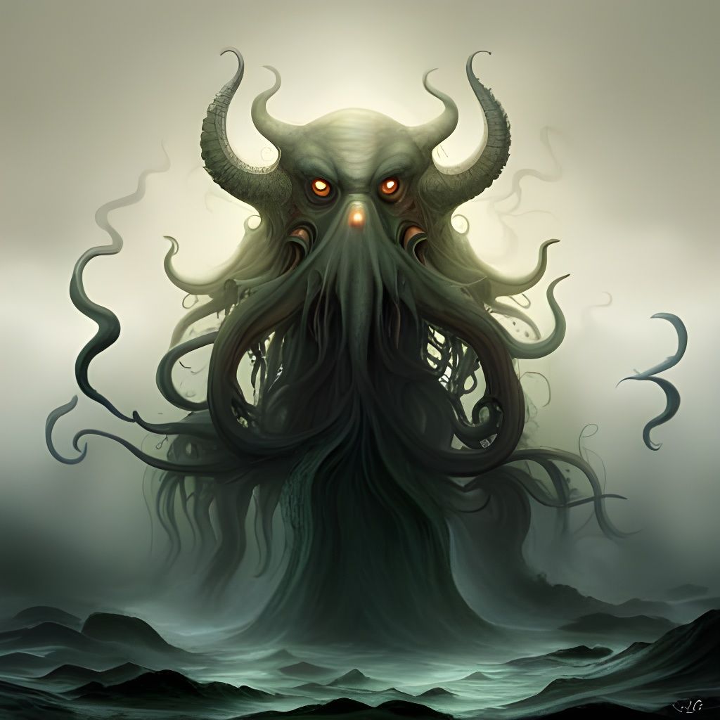 Cthulu - AI Generated Artwork - NightCafe Creator