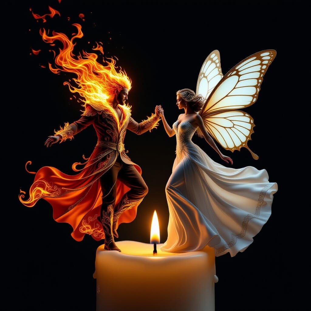 Samba of a White Butterfly (6❤)  by @Eldrad Syl