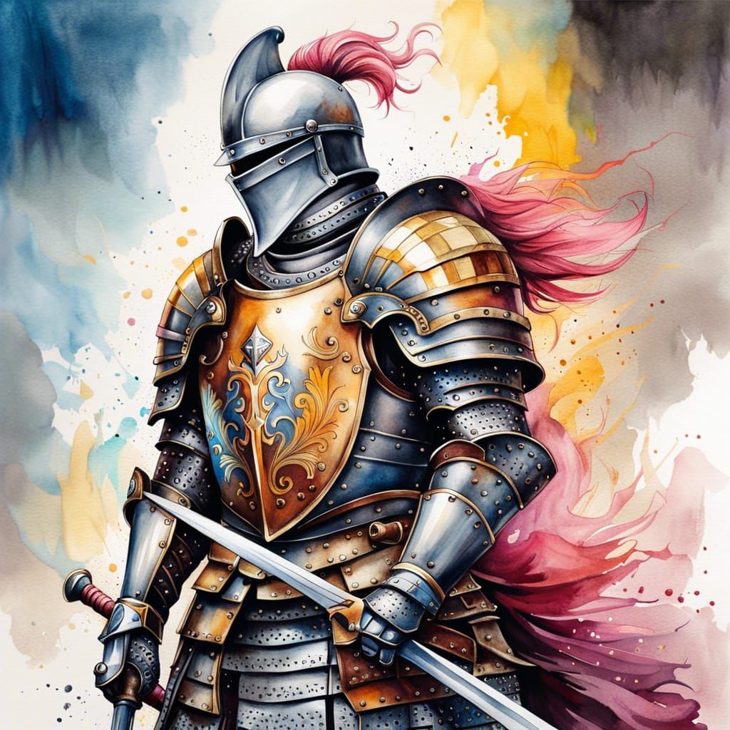 A majestic knight - AI Generated Artwork - NightCafe Creator