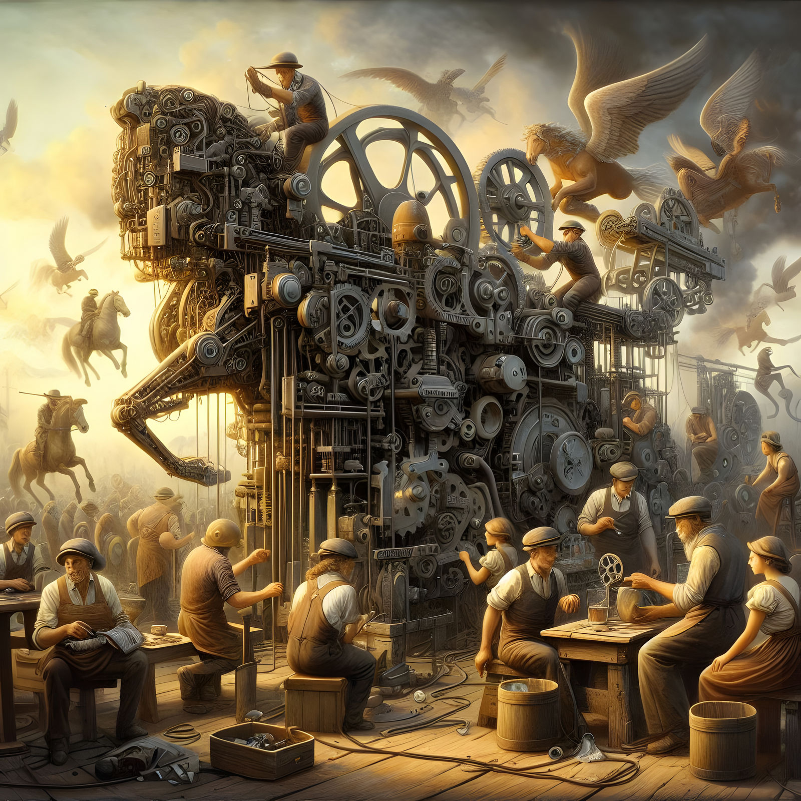 Mechanical Trojan horse