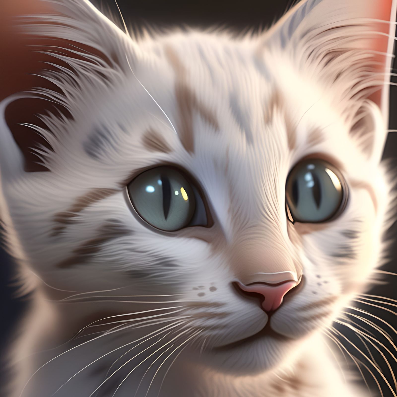 Kitten   by @Bluestar