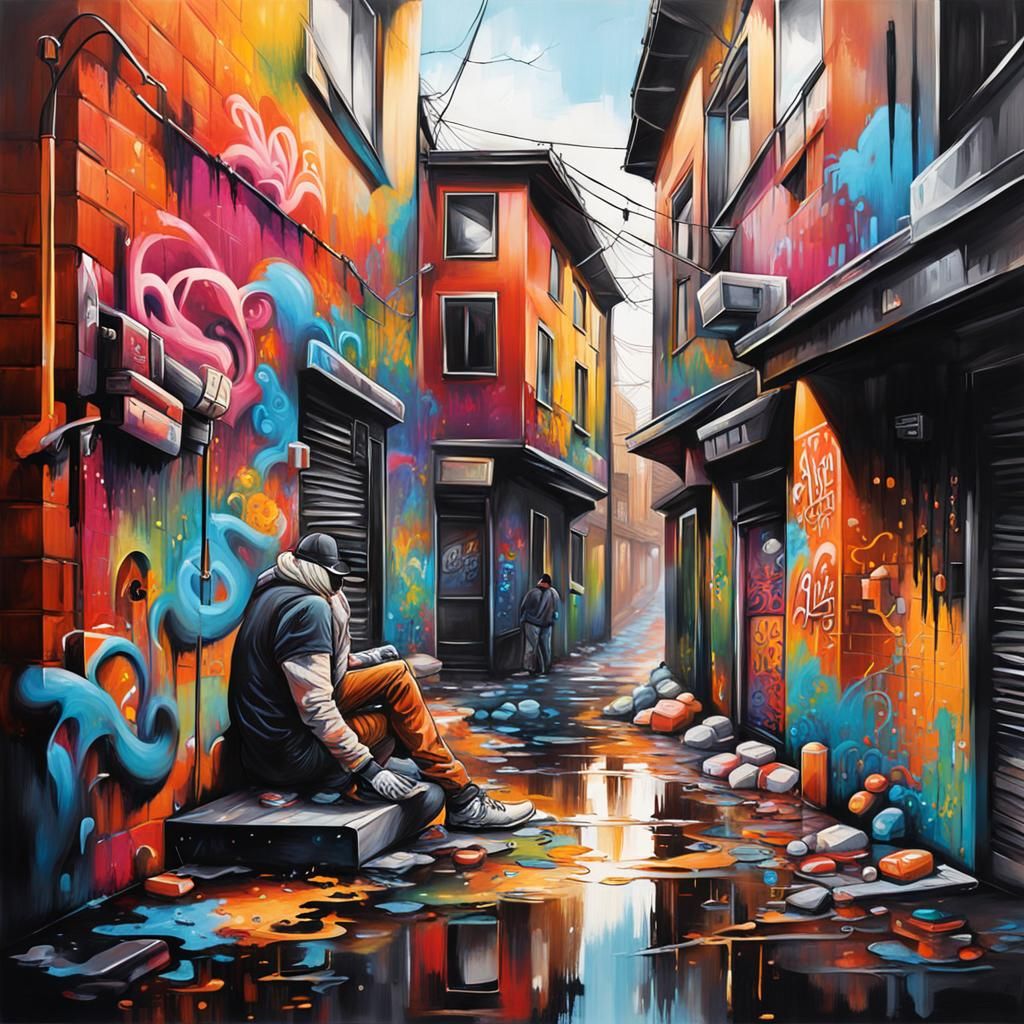 In the avenues and alleyways, where the soul of a man is eas...