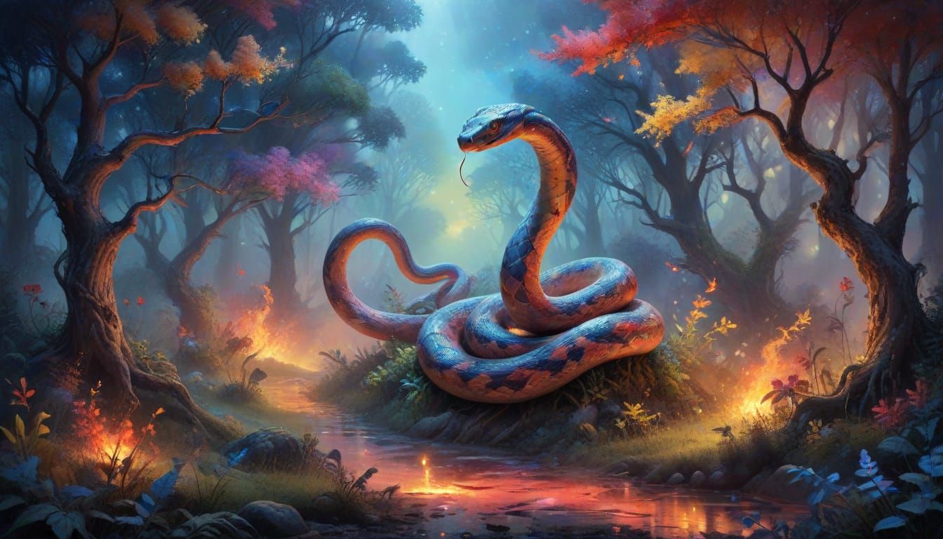 Dominion of the serpent  by @Jorge Moreira