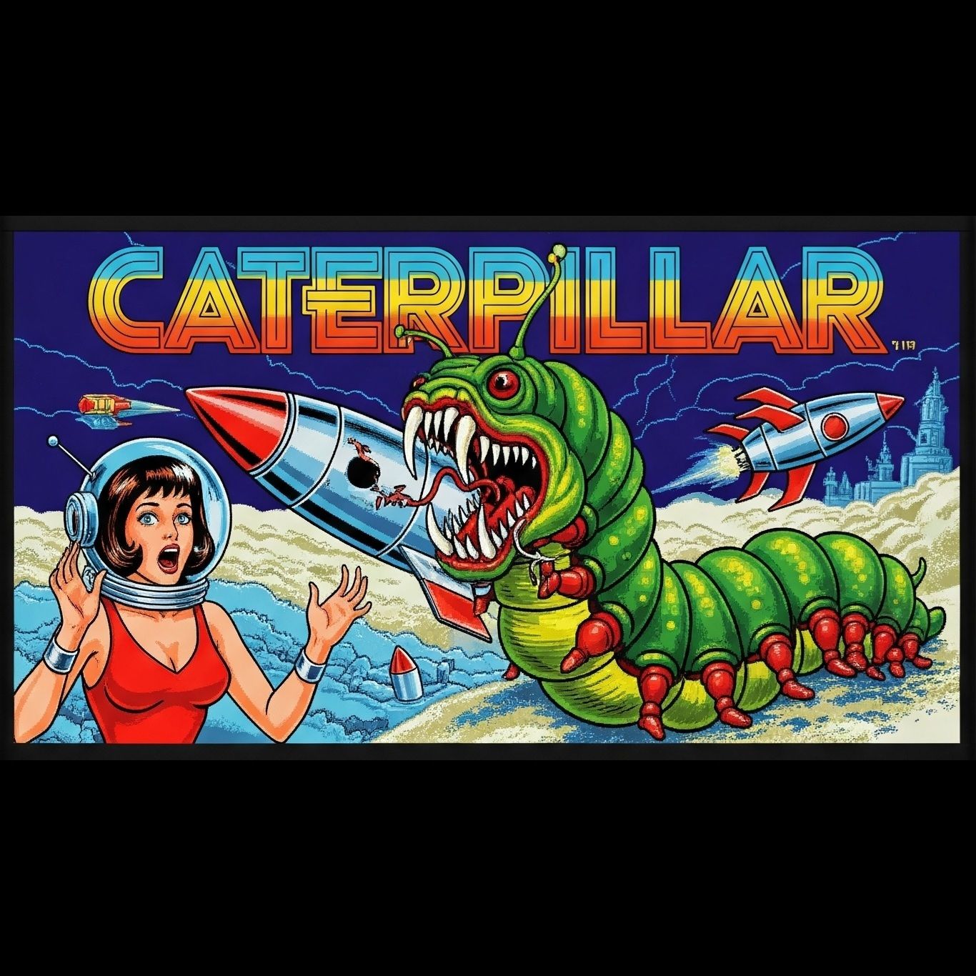 Caterpillar Backdrop