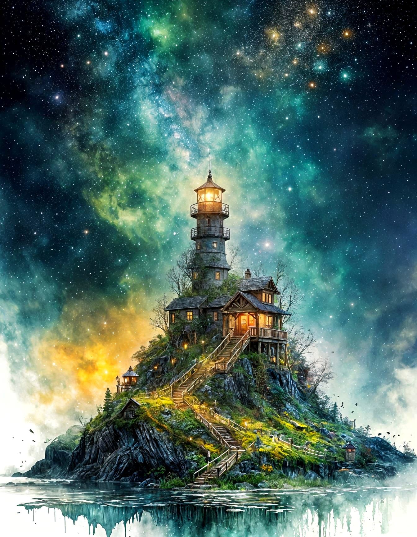 Starry night  by @Marijana