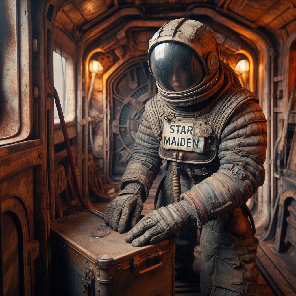 Checking the airlock (1)