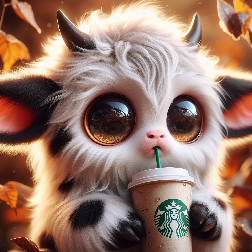 My Caffine Cow, Very Caffinated Today