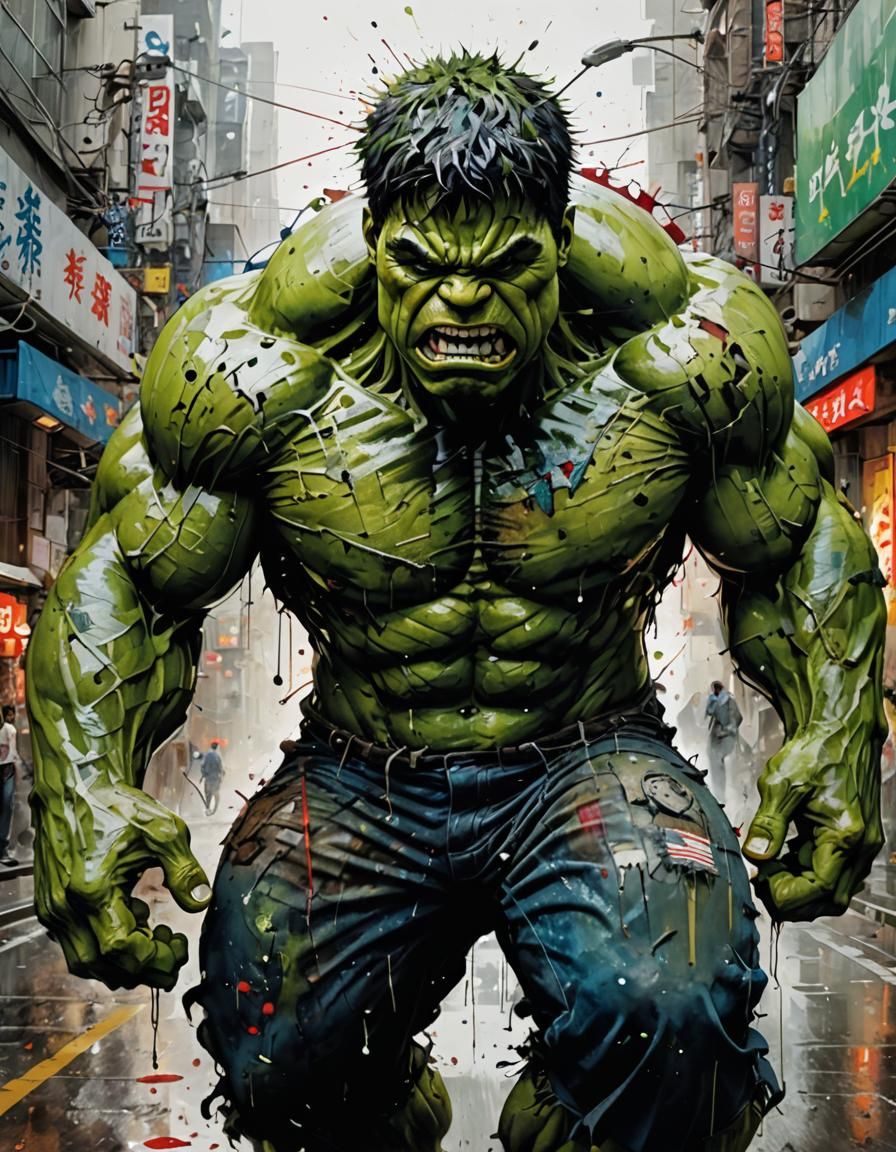 Hulk - AI Generated Artwork - NightCafe Creator