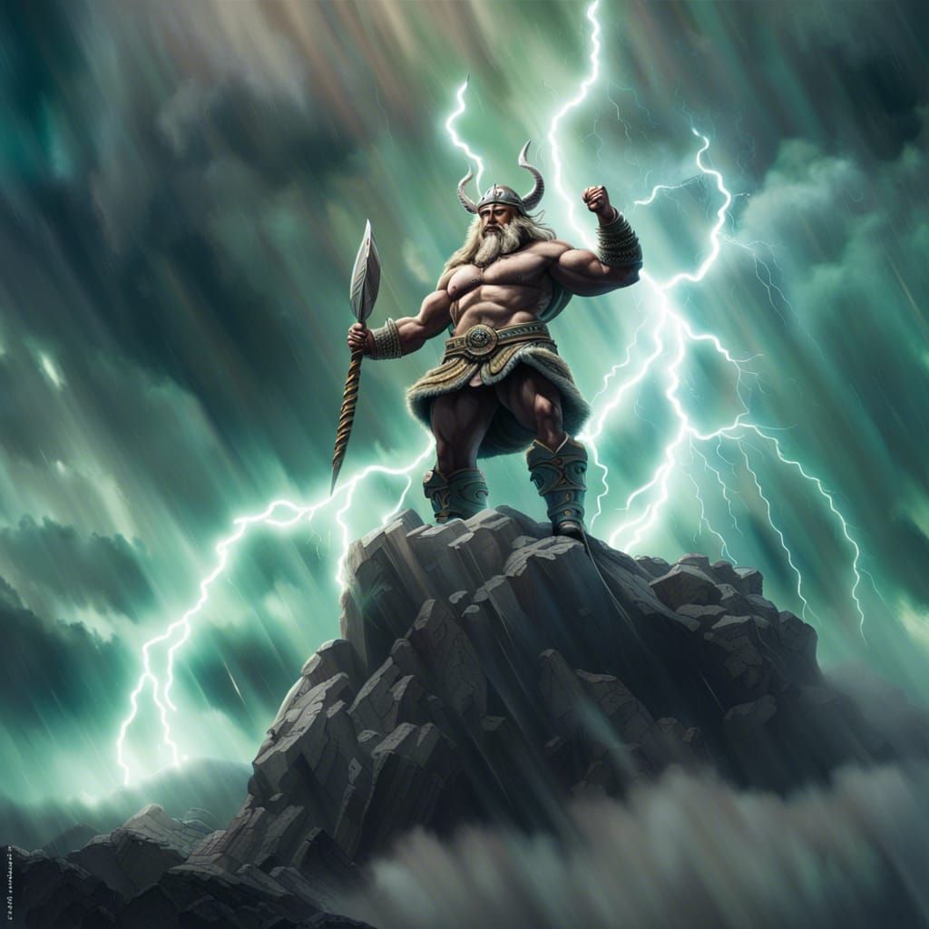 Thor Almighty - AI Generated Artwork - NightCafe Creator