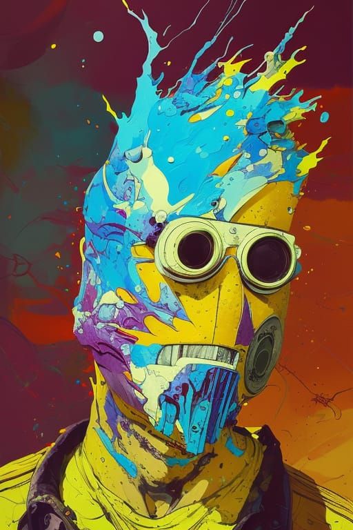 Lemon man AI Generated Artwork NightCafe Creator