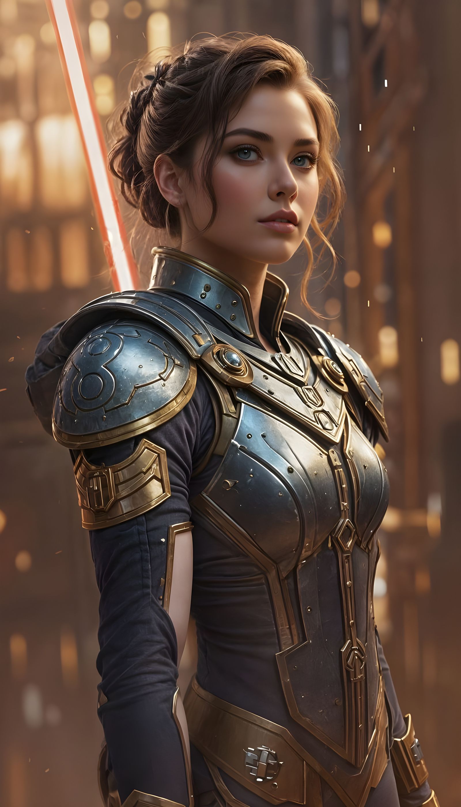 Very feminine warrior. #woman  by @Pancha