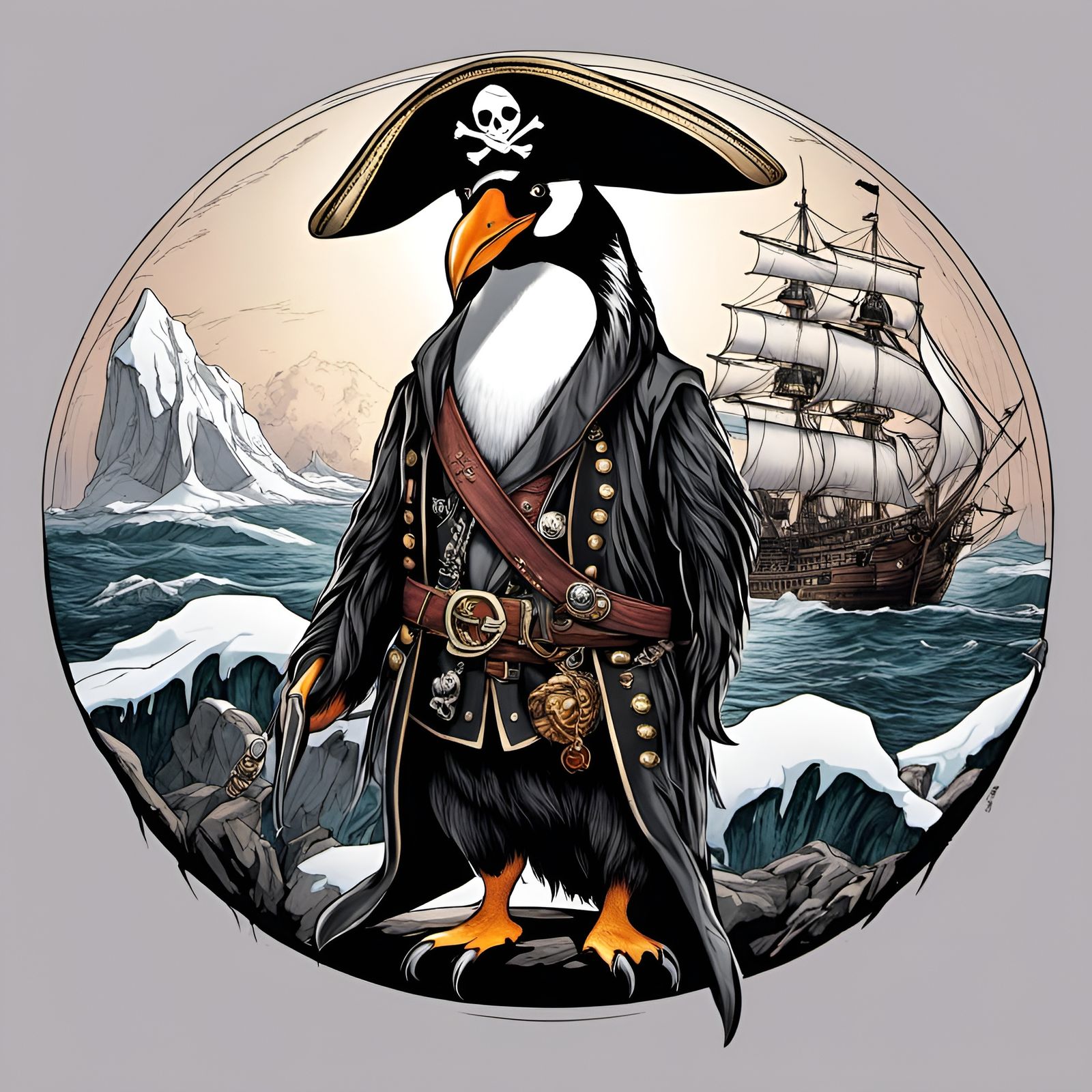 Penguin Pirate