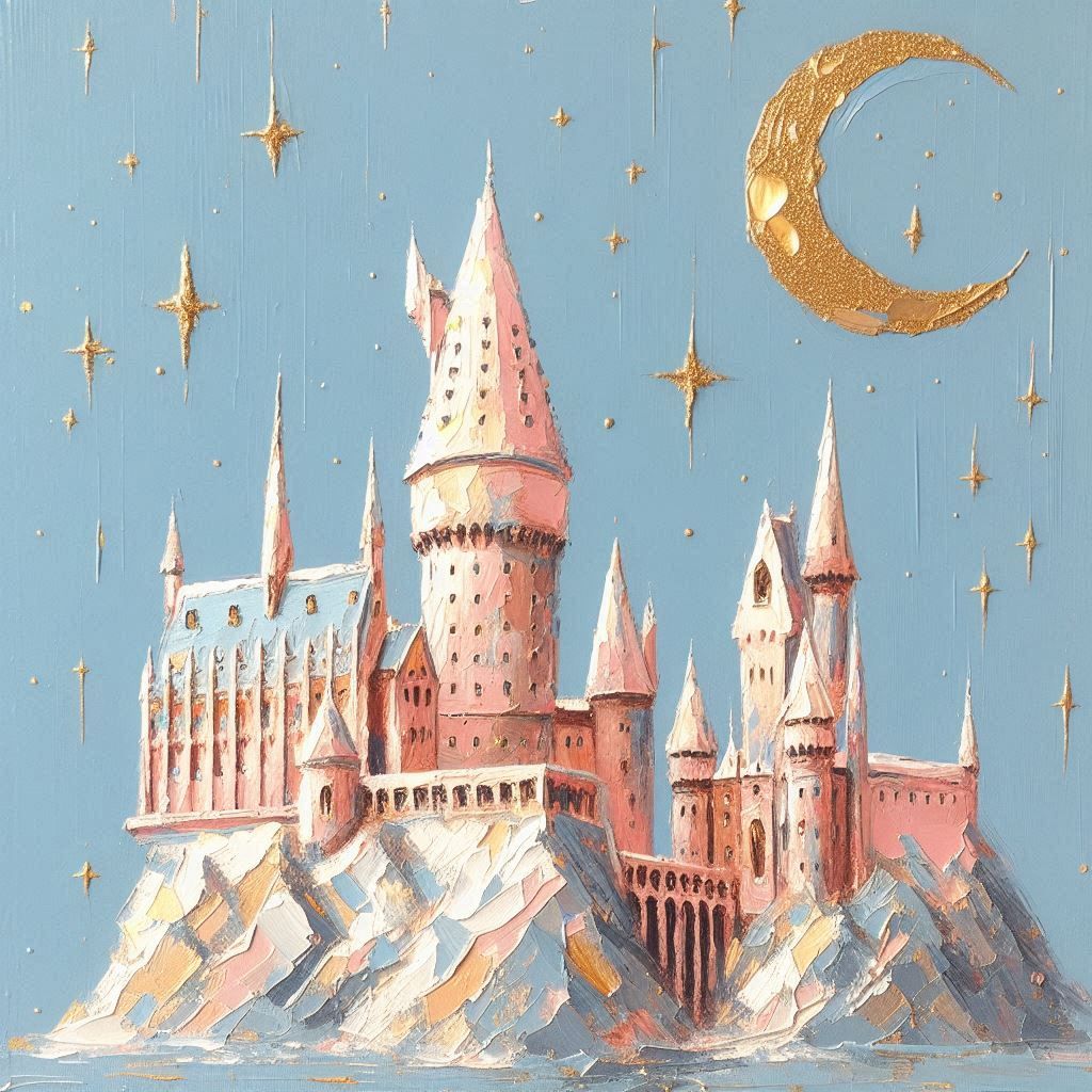 Pastel Hogwarts 