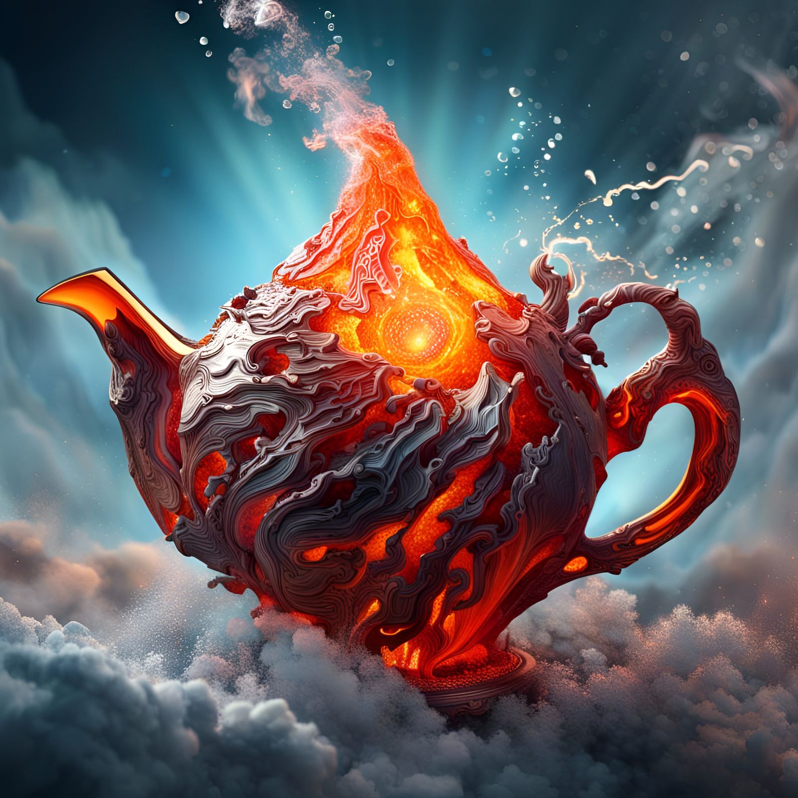"Tea, anyone?" 