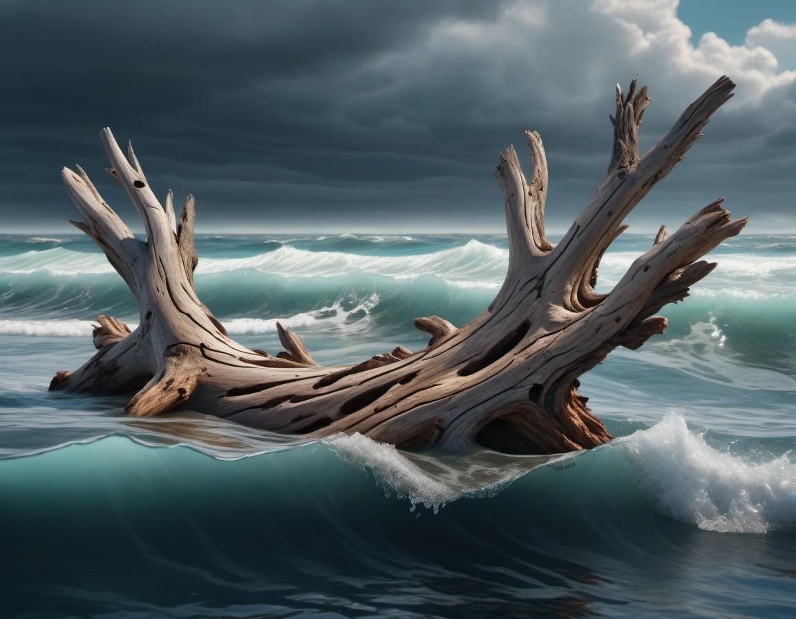 Driftwood AI Generated Artwork NightCafe Creator