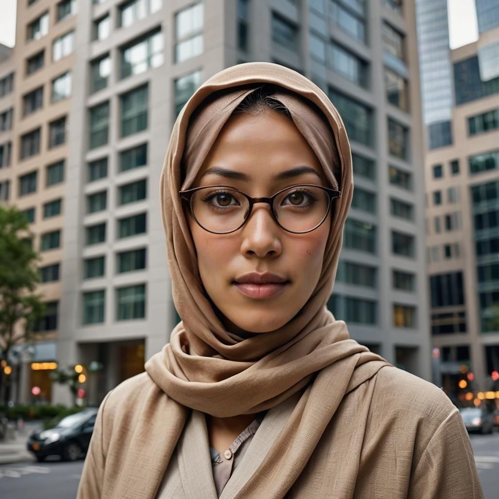 a very attractive caramel complexion japanese woman with gla...