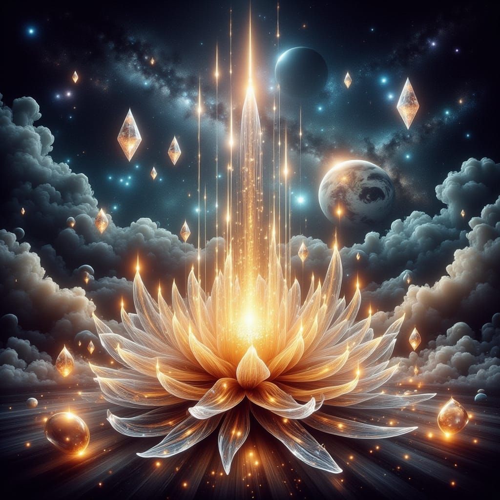 Celestial Vortexes in Dreamy Enchantment