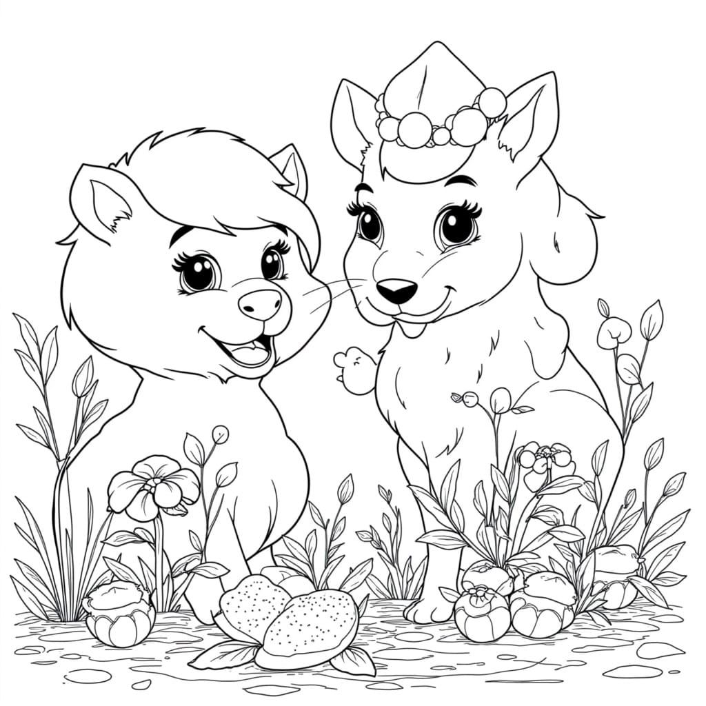 ColoringPageFluxV001