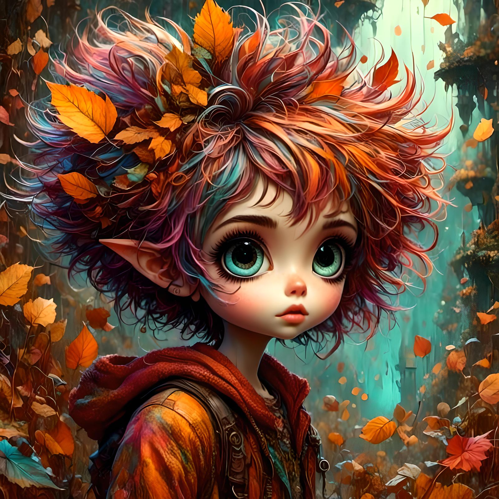 Autumn Pixie   by @Meg