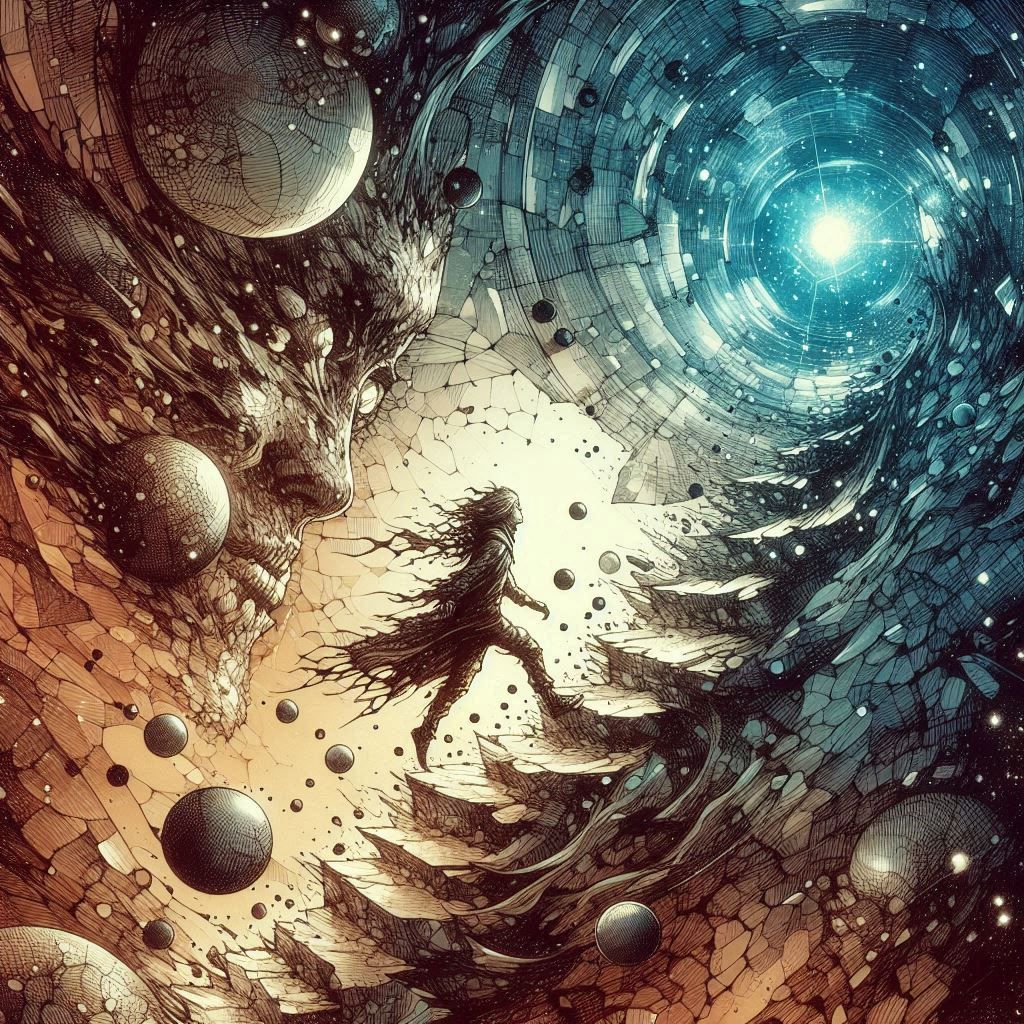 Through The Void   by @AlphaArt