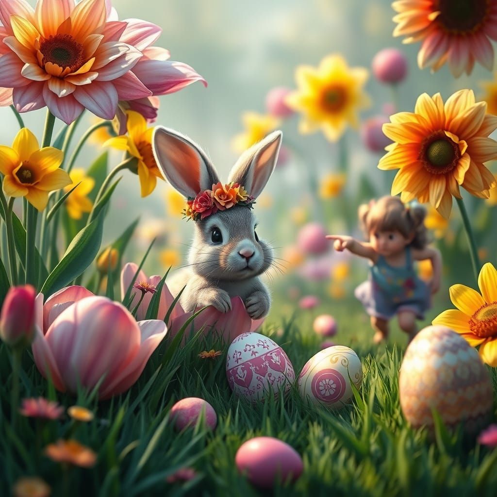 The Easterbunny!  by @Dark Mc Bright