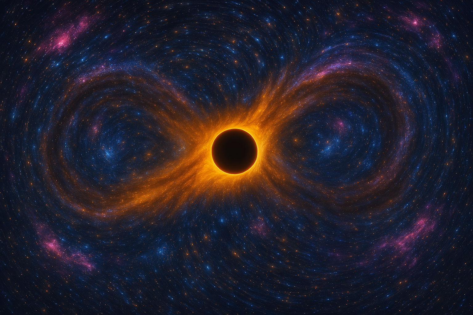 Black Hole At Center Of Galaxy