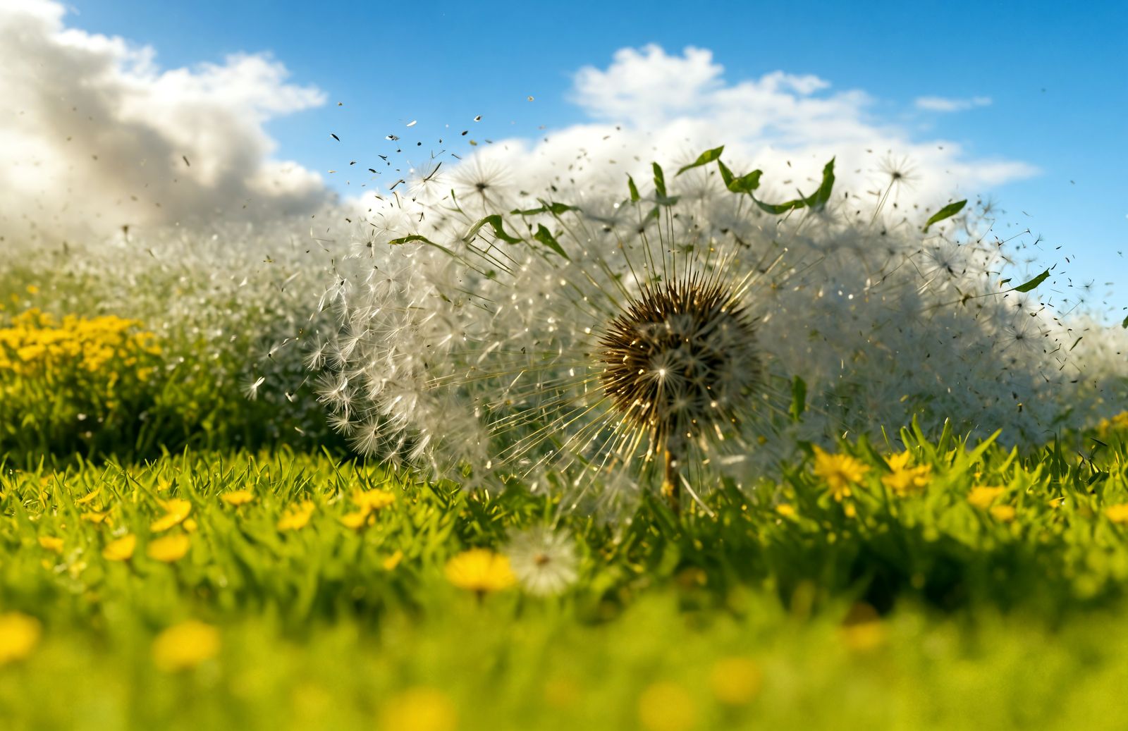 Dandelions again... Enhanced Coherent Prompt