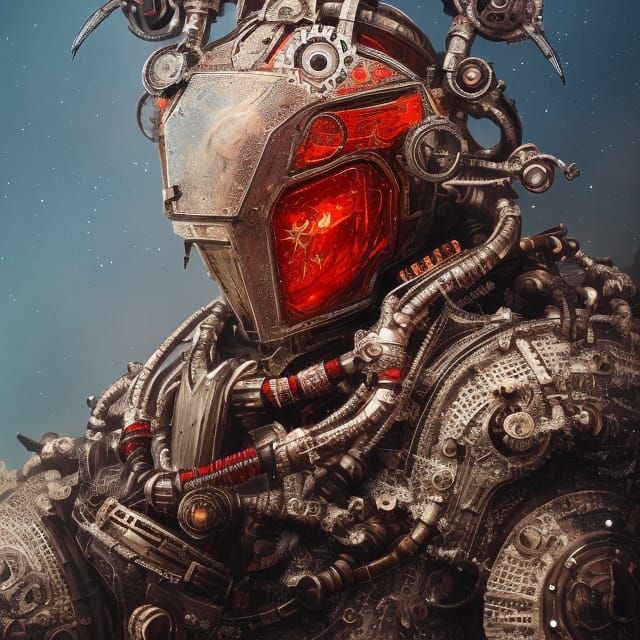 Robotic Scavenger  by @NightBloom