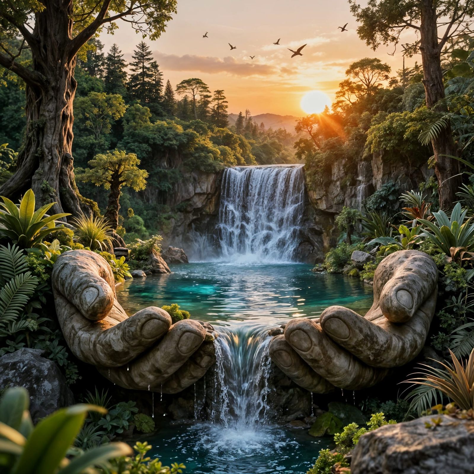 Held by Nature  by @eFuoriPiove