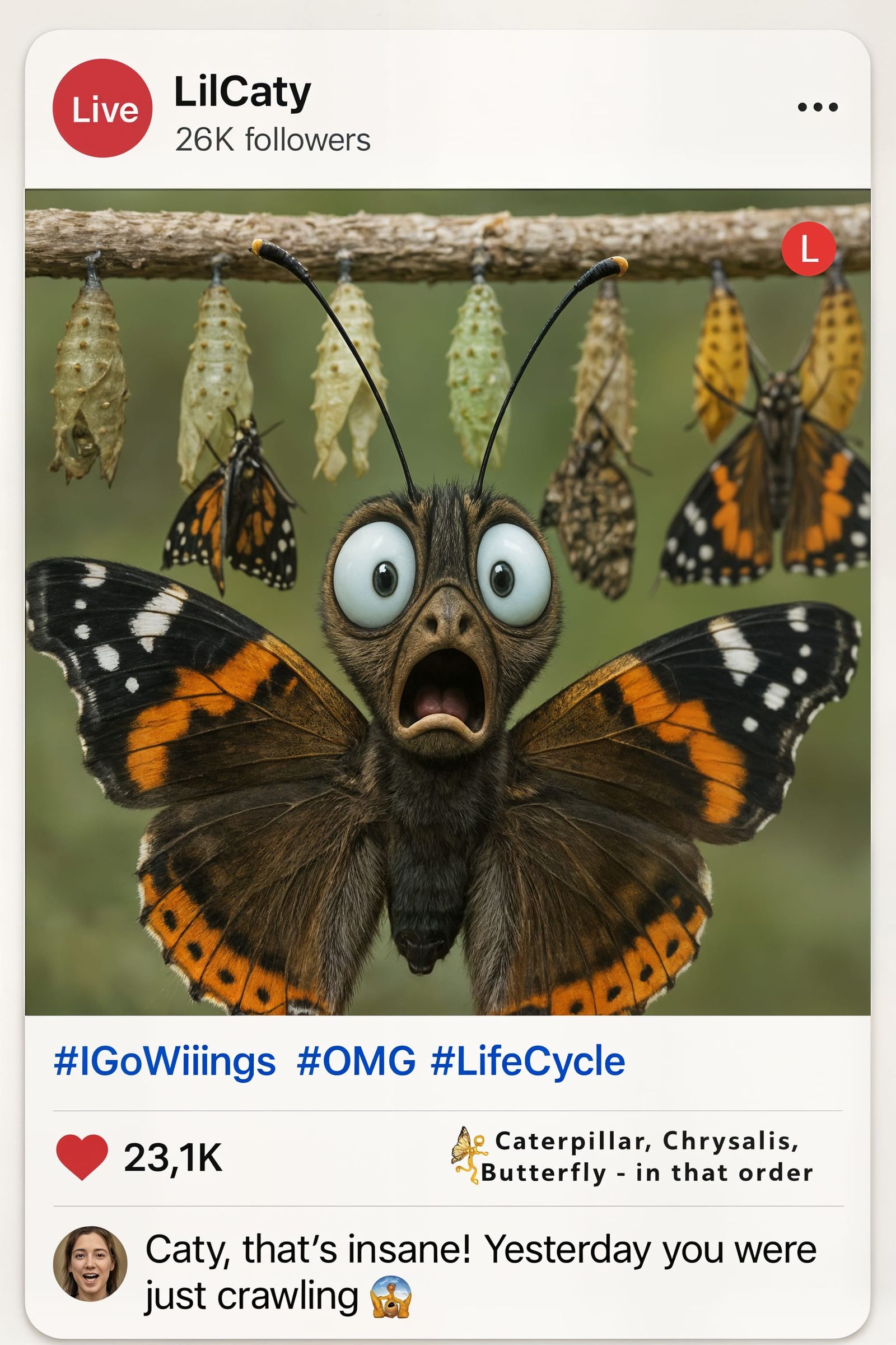 Live from Caterpillar Woods