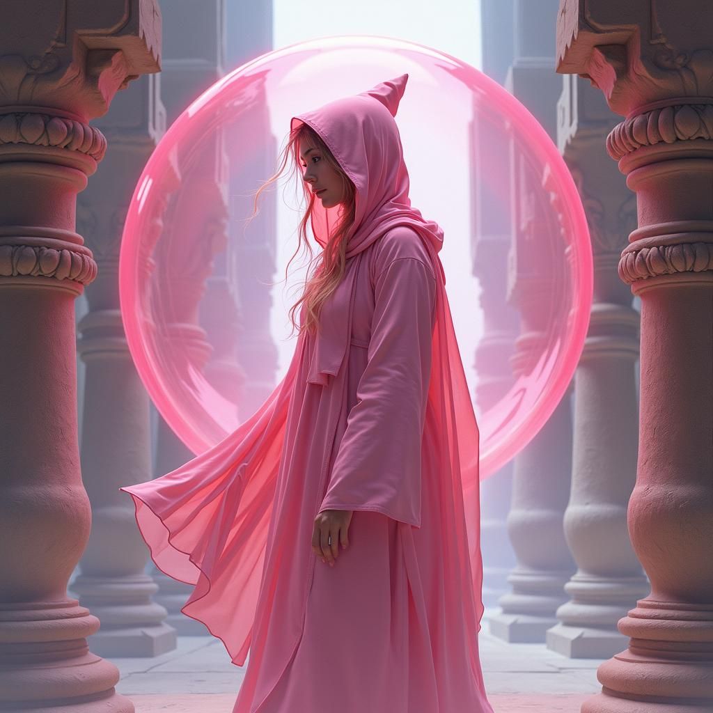 Priestess of the big pink bubblegum 🩷