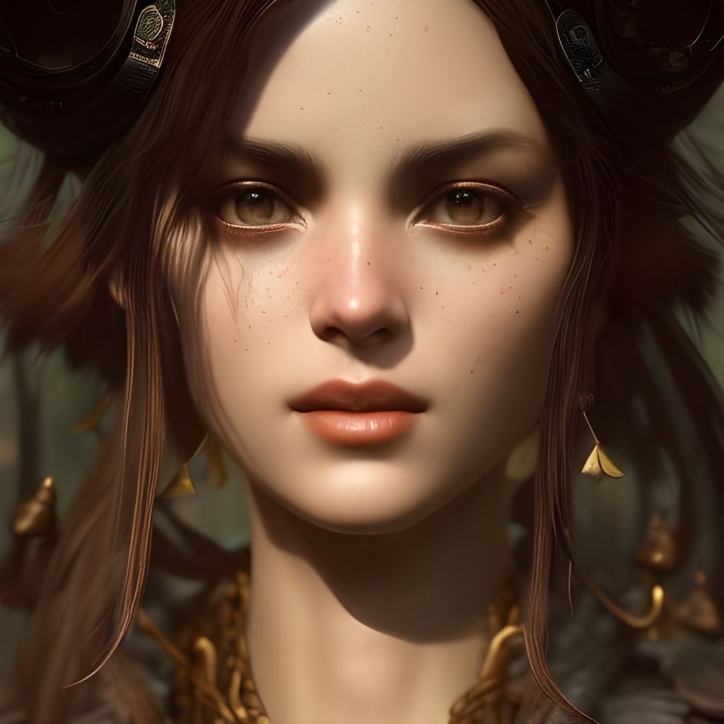 1850s Cowboy Portrait in Hyper-Detailed Digital Art