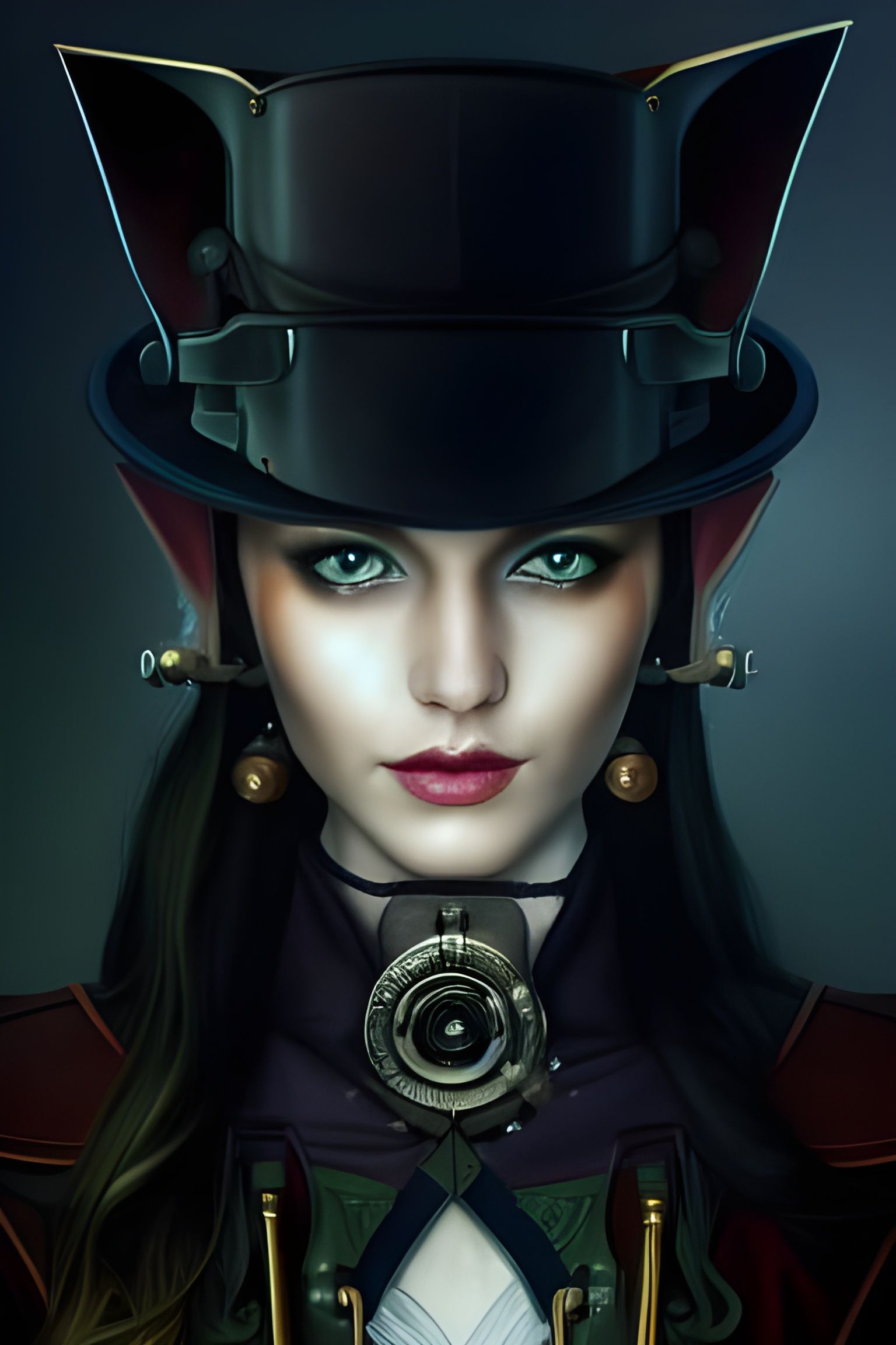 Half-elf steampunk Artificer undefined