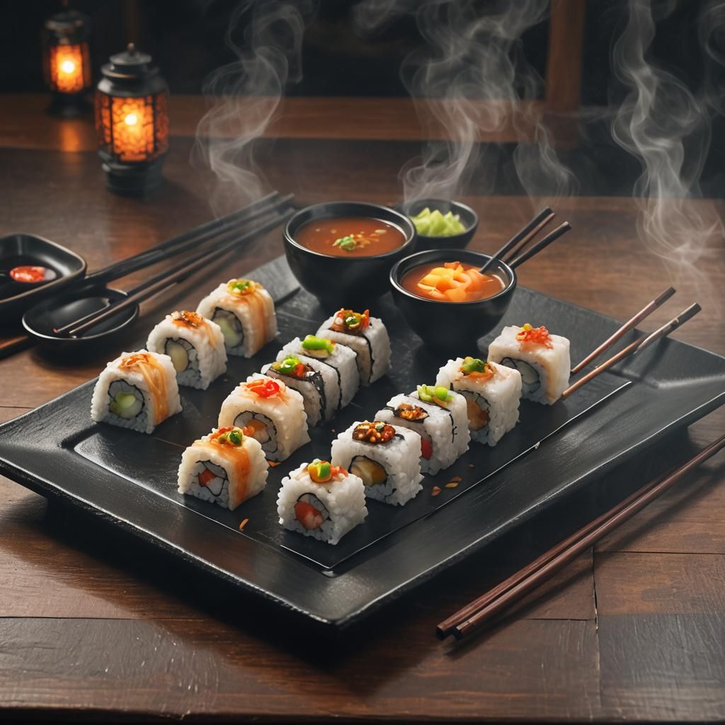 Sushi  by @Marijana
