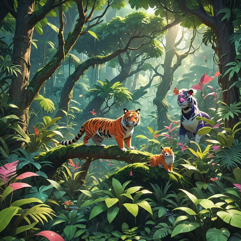 jungle animals